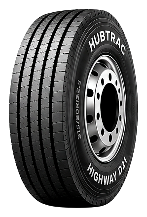 Pneu poids lourd HUBTRAC HIGHWAY S23 315/70R22.5 156/150L — Essieu directeur, longue distance