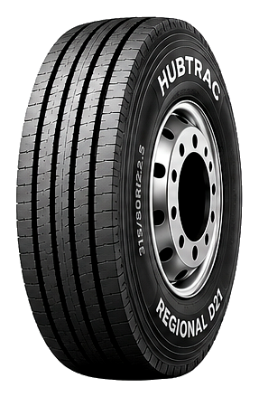 Pneu poids lourd HUBTRAC REGIONAL S11 385/65R22.5 164K — Essieu directeur, régional